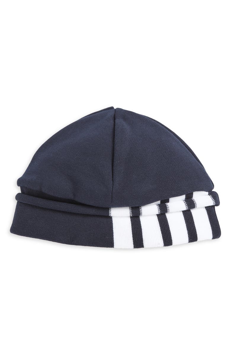 Thom Browne Engineered 4-Bar Beanie, Main, color, Navy