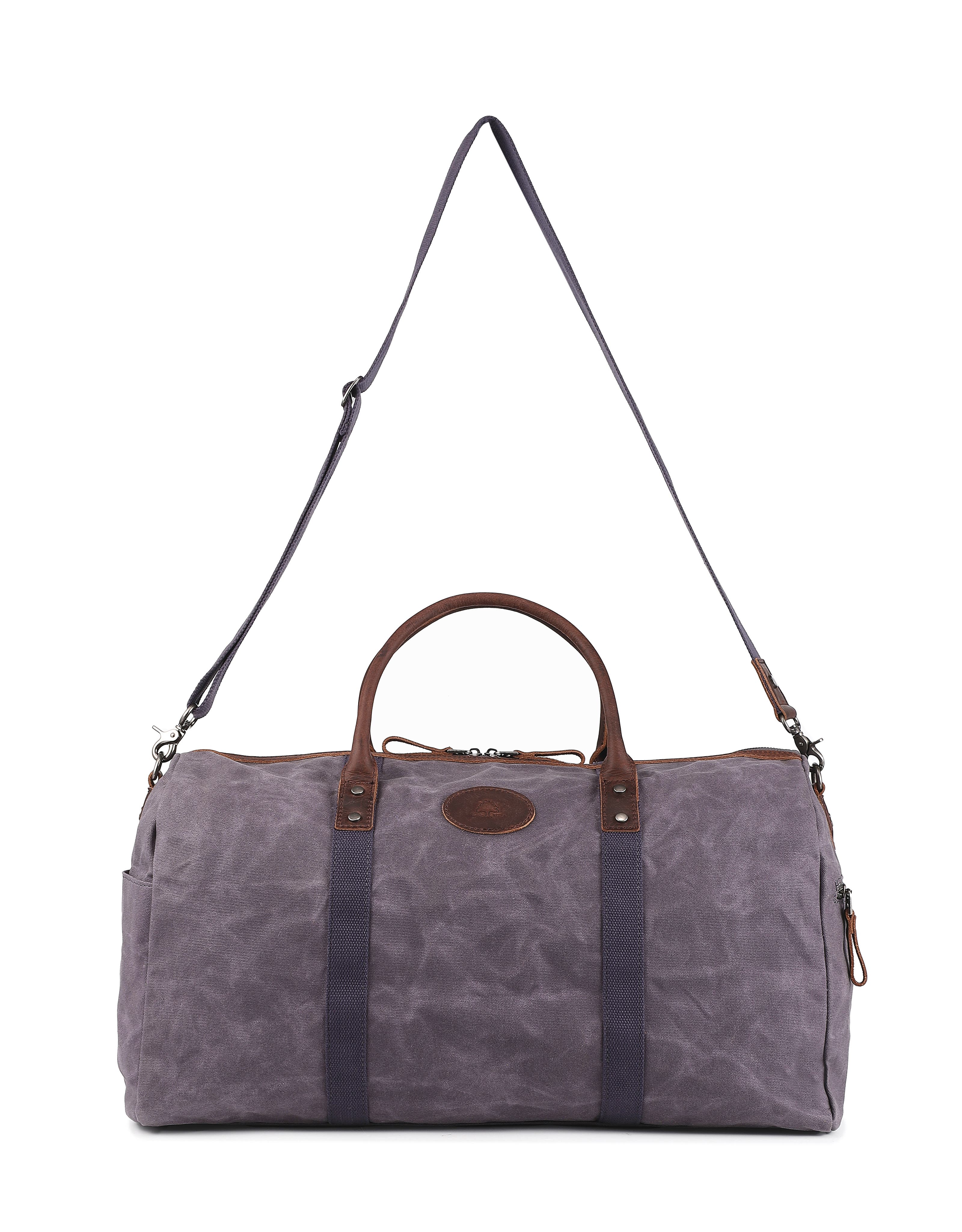 TSD Brand Hillside Tough Weather Ready Duffel, Alternate, color, Grey