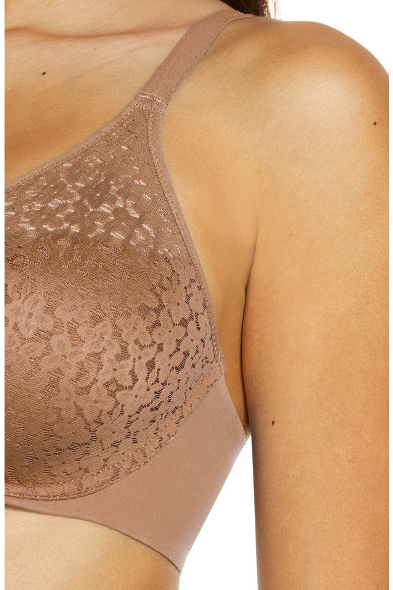 Norah Comfort Underwire Bra, Alternate, color, COFFEE LATTE-2T