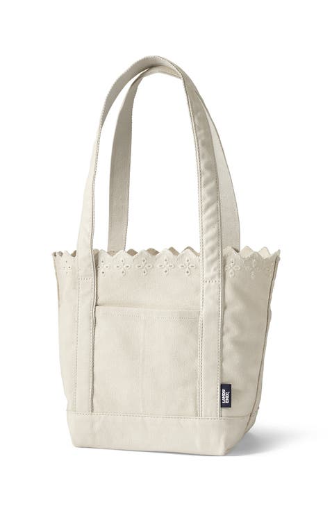 Open Top Canvas Tote Bag