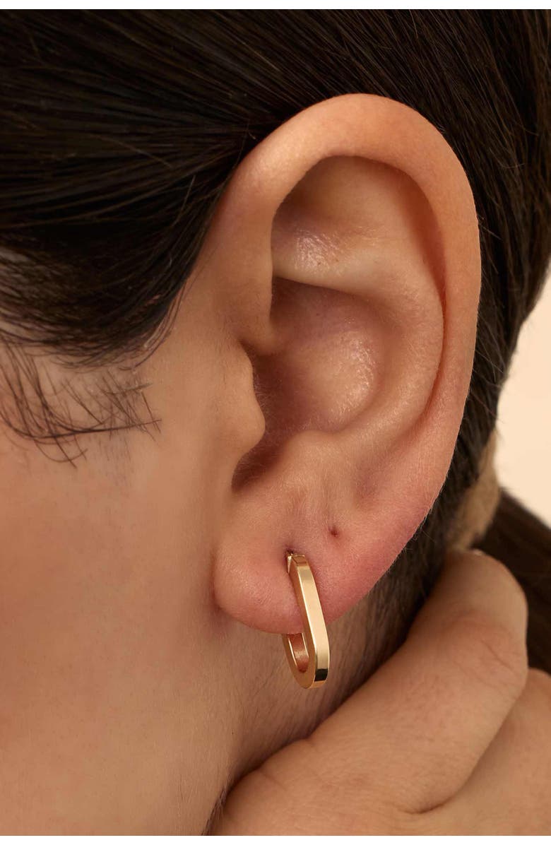 Oradina 14K Gold Shift Drop Earrings, Alternate, color, White Gold