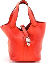 Pre-Owned Hermes Picotin Lock Bag Clemence PM