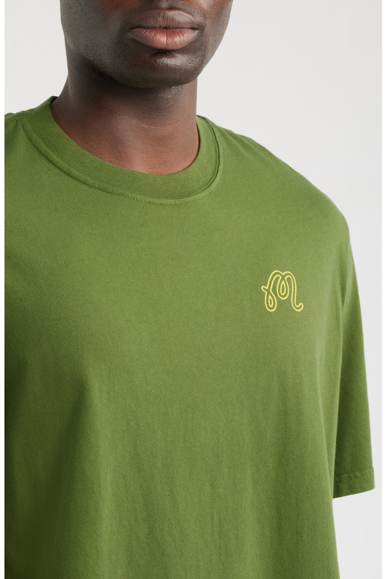 Bermuda Trinity Cotton Graphic T-Shirt, Alternate, color, CHIVE