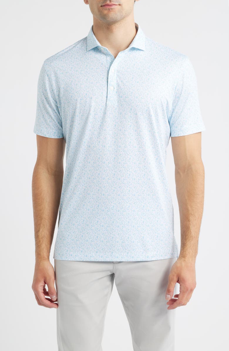 johnnie-O Beach Break Performance Jersey Polo, Main, color,