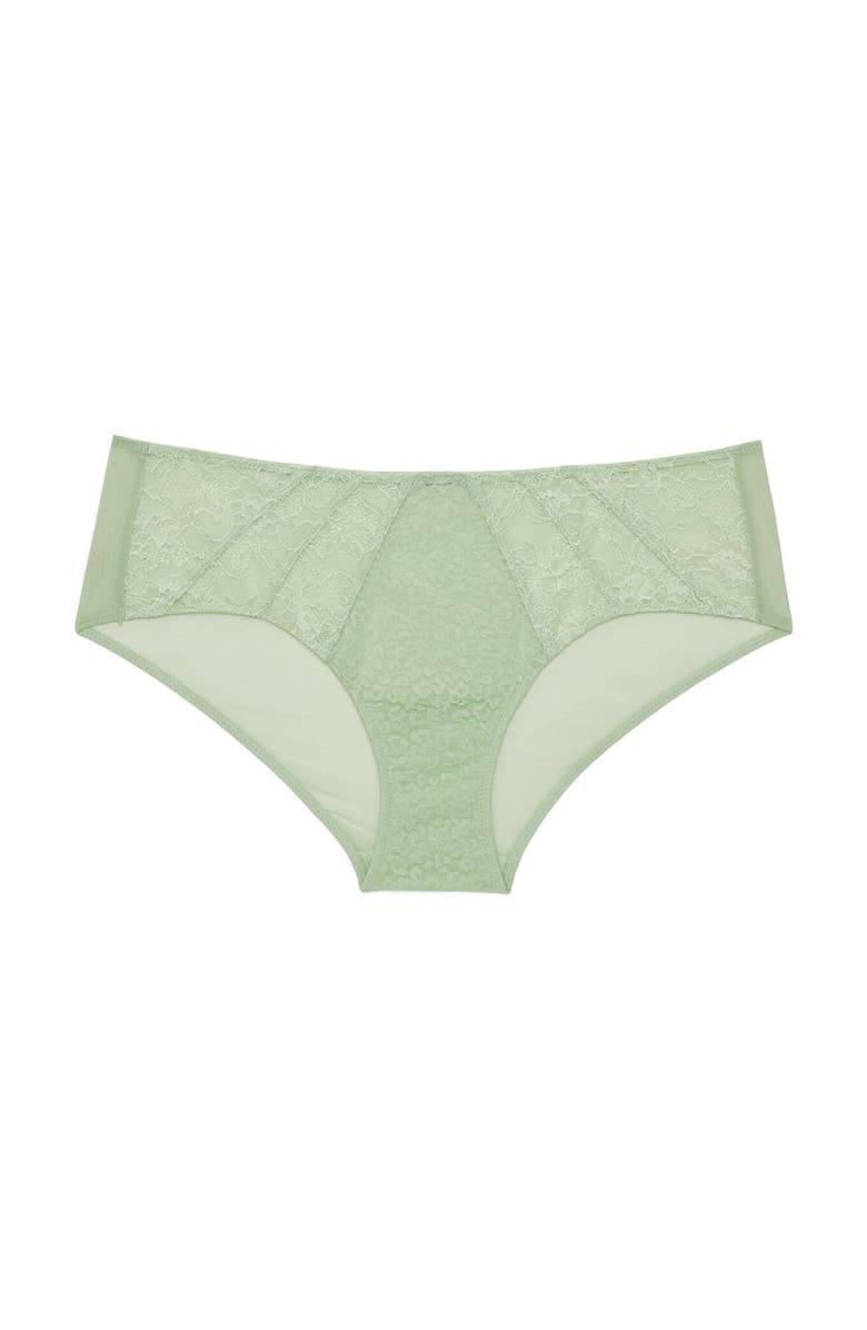 Adore Me Roxana Hipster Panties, Alternate, color, Medium Green