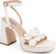 Badgley Mischka Collection Waverly Ankle Strap Platform Sandal