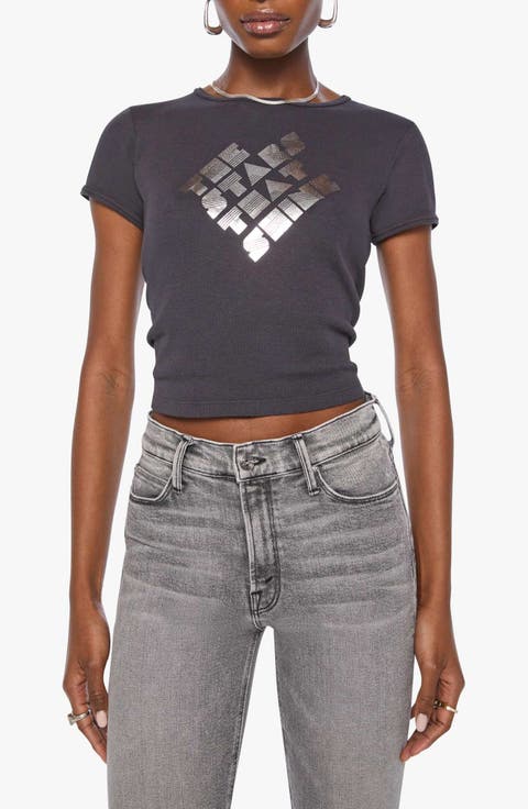 The Itty Bitty Ringer Graphic T-Shirt