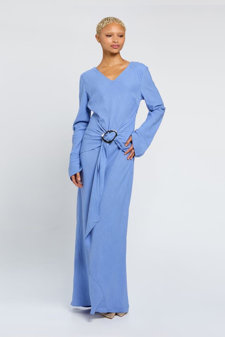 Virgo Dress, Main, color, blue