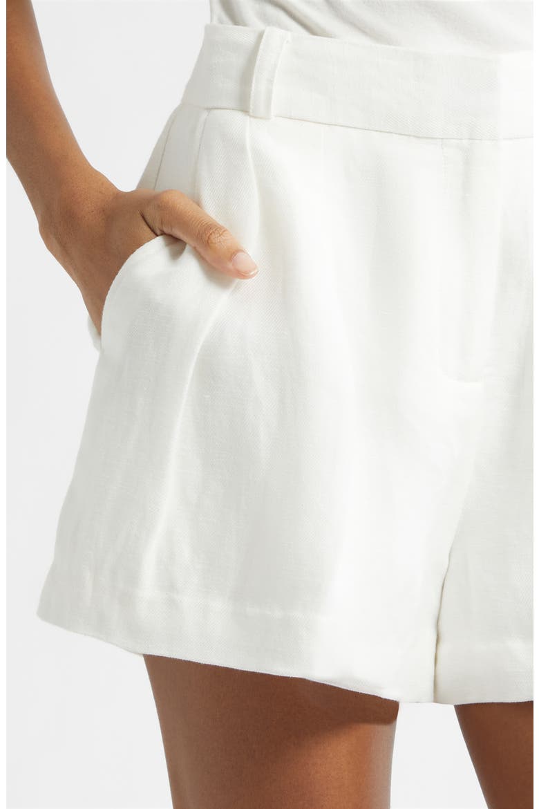 Winifred Shorts, Alternate, color, WHITE LINEN