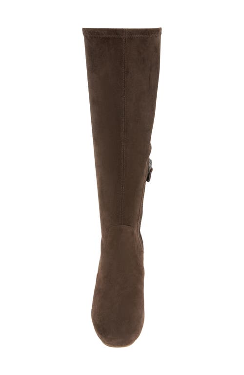 Gentle Souls By Kenneth Cole Emma Stretch Knee High Boot In Brown