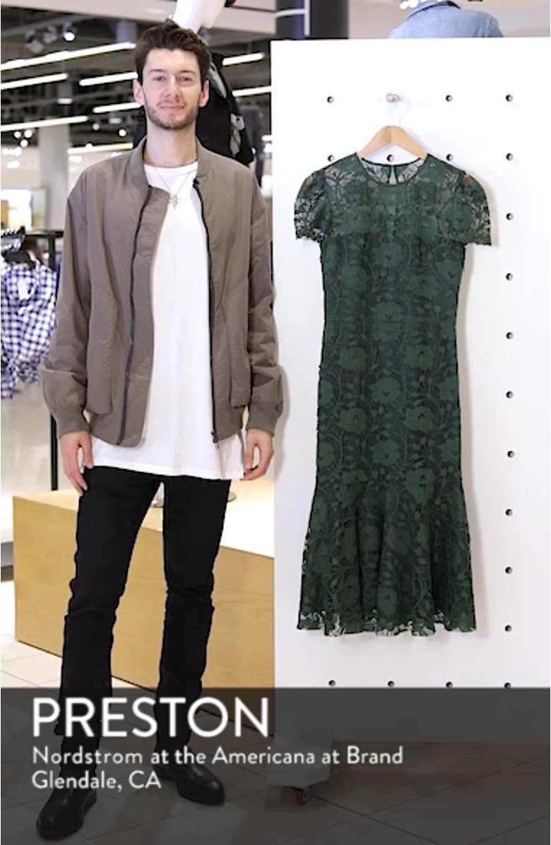 Eve Lace Midi Dress, sales video thumbnail