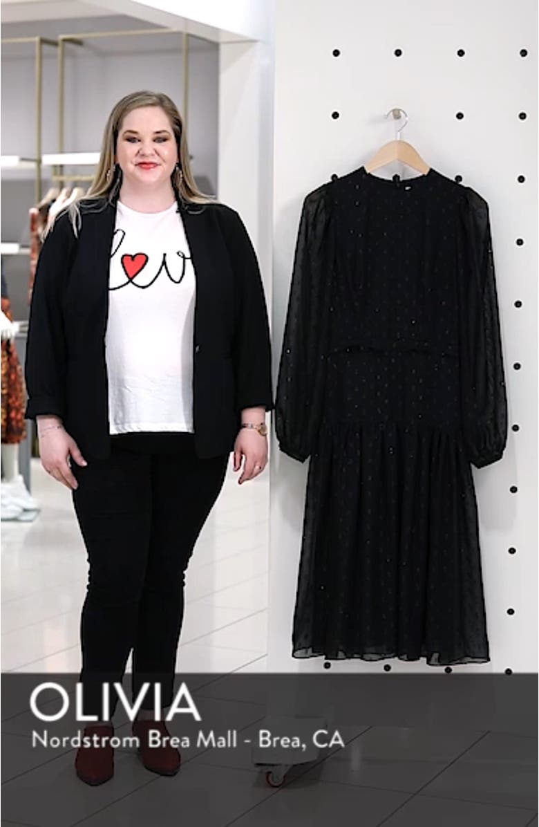 Fil Coupé Midi Dress, sales video thumbnail