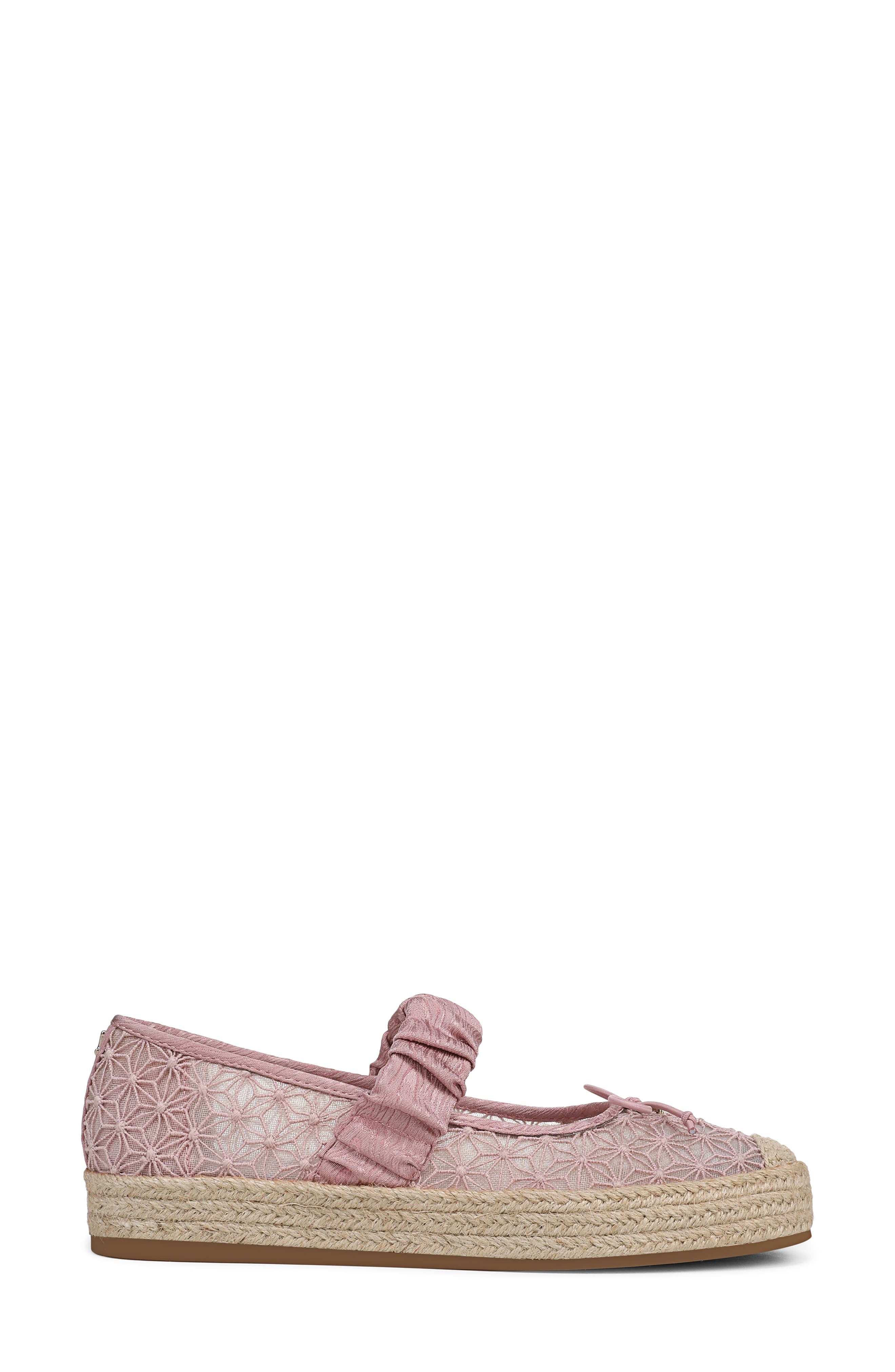 Circus NY by Sam Edelman Lillie Mesh Platform Espadrille, Alternate, color, Rosette Blush