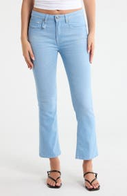 R13 Kick Fit Crop Flare Leg Jeans