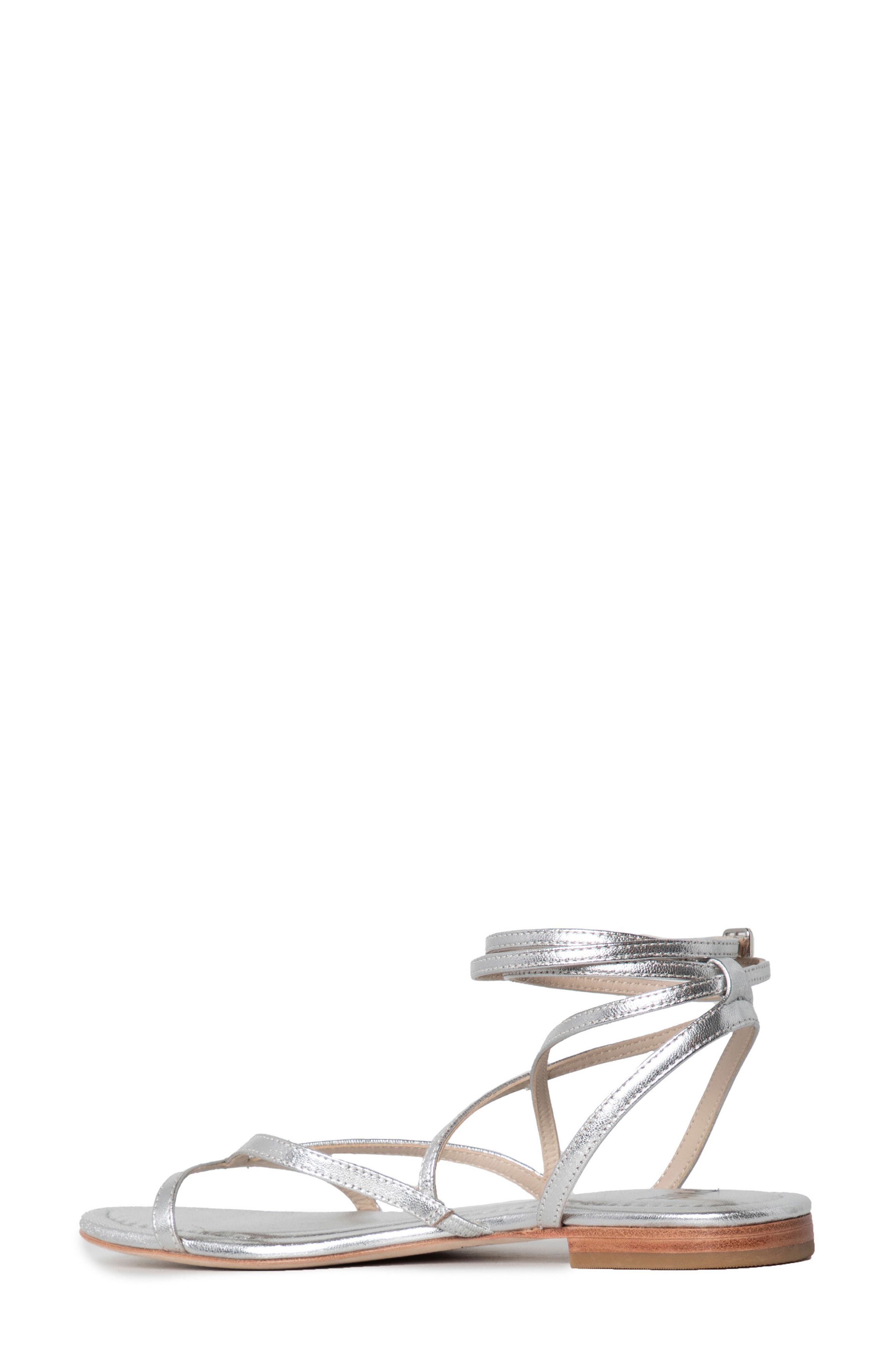 PAIGE Darcy Gladiator Sandal, Alternate, color, Silver