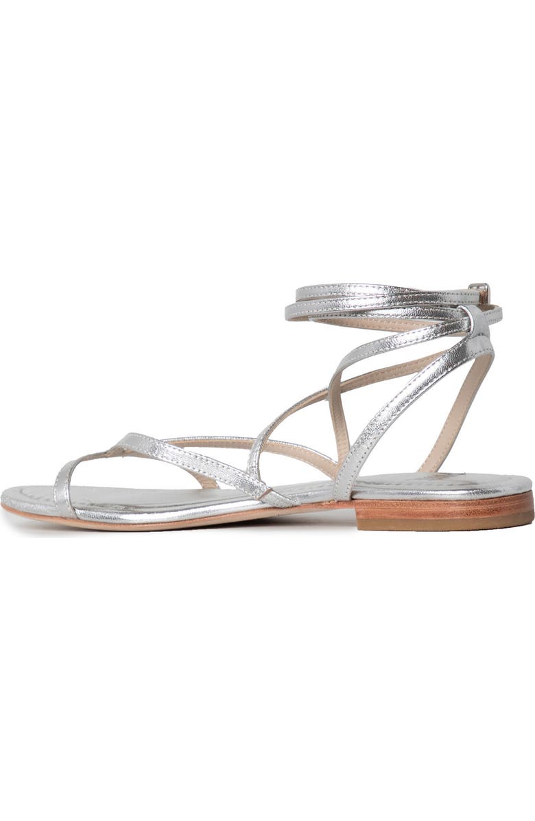PAIGE Darcy Gladiator Sandal, Alternate, color, Silver