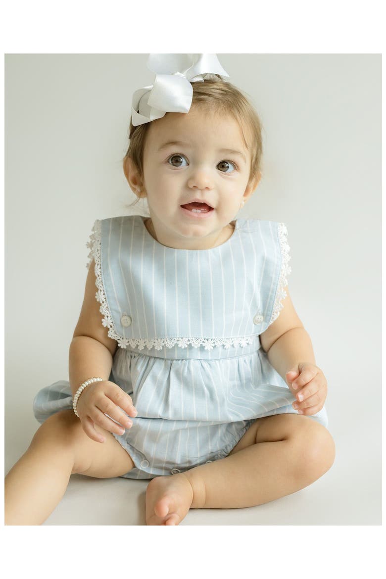 Colette Bubble Romper, Alternate, color, Light Blue