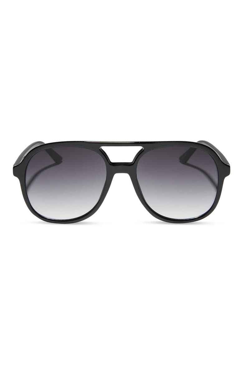 Tegan 55mm Aviator Sunglasses, Main, color, GREY GRADIENT
