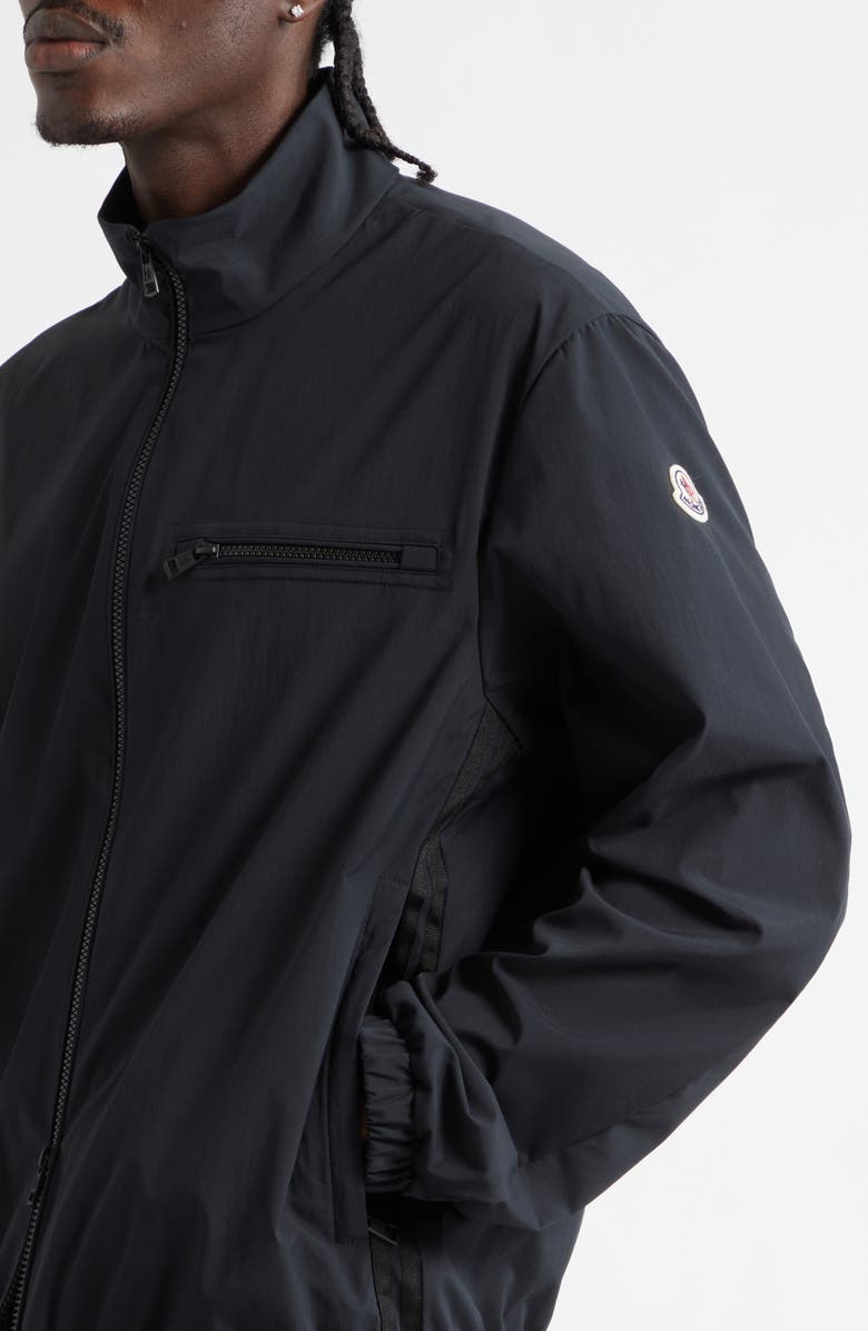 Moncler Danby Zip Jacket, Alternate, color, Black