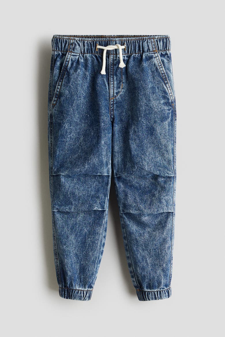 Denim Joggers, Alternate, color, Denim blue