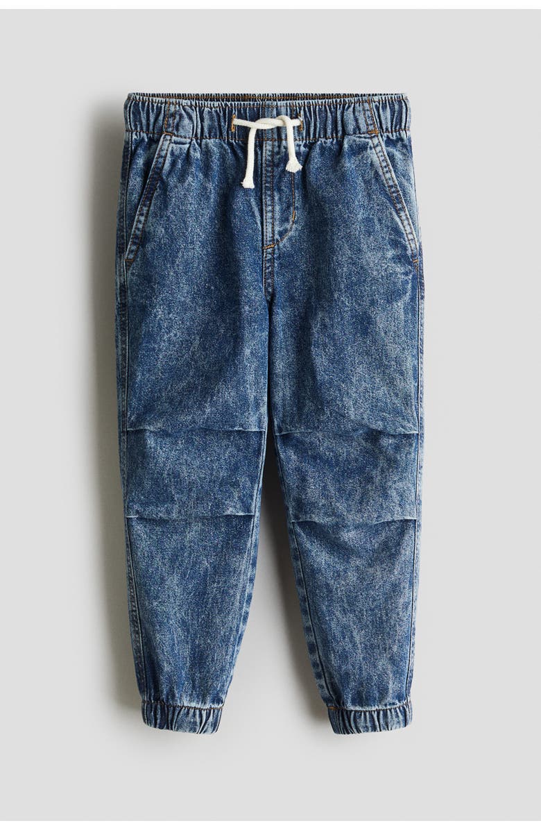 H&M Denim Joggers, Main, color, 