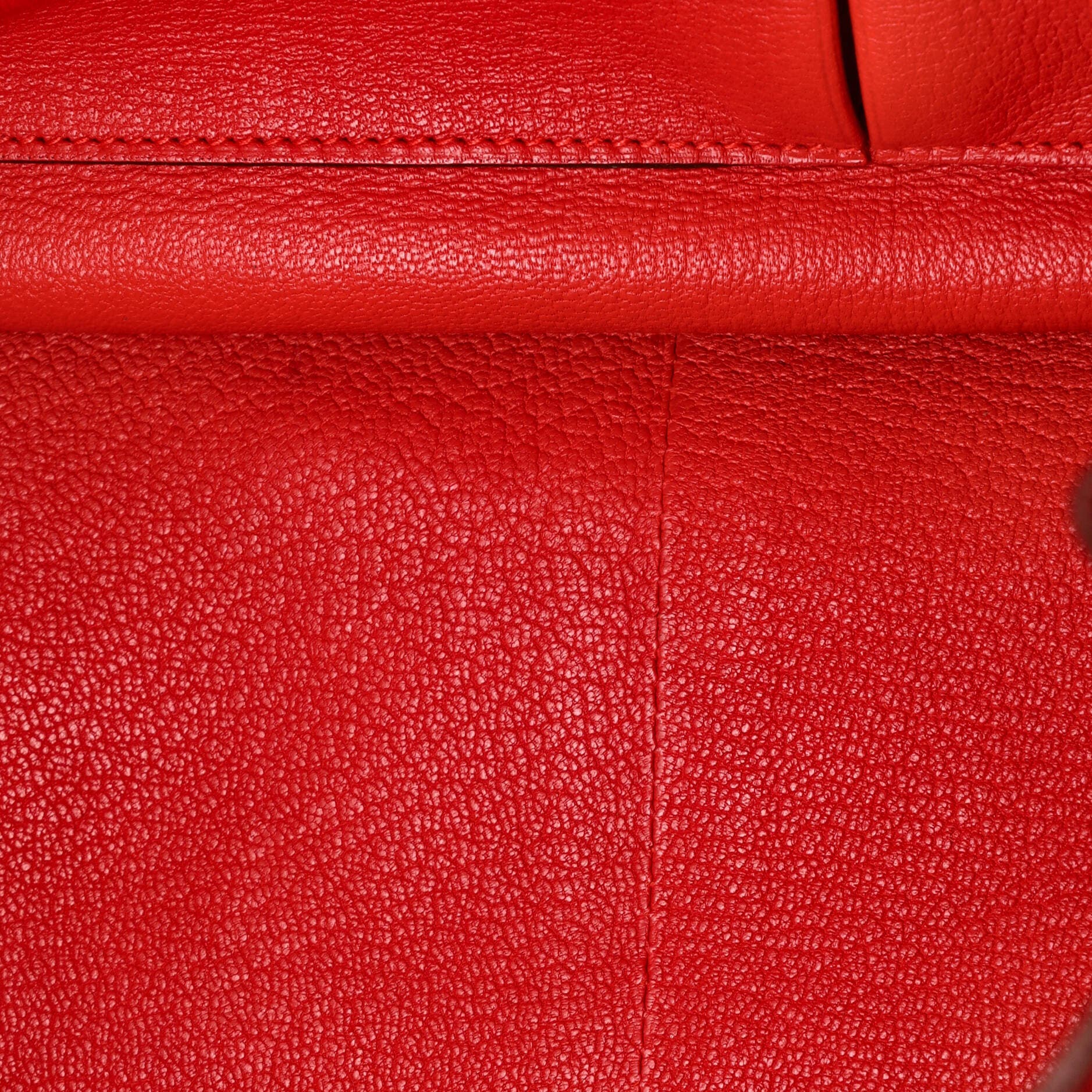 Pre-Owned Hermes Jypsiere Bag Clemence 31, Alternate, color, Rouge Tomate