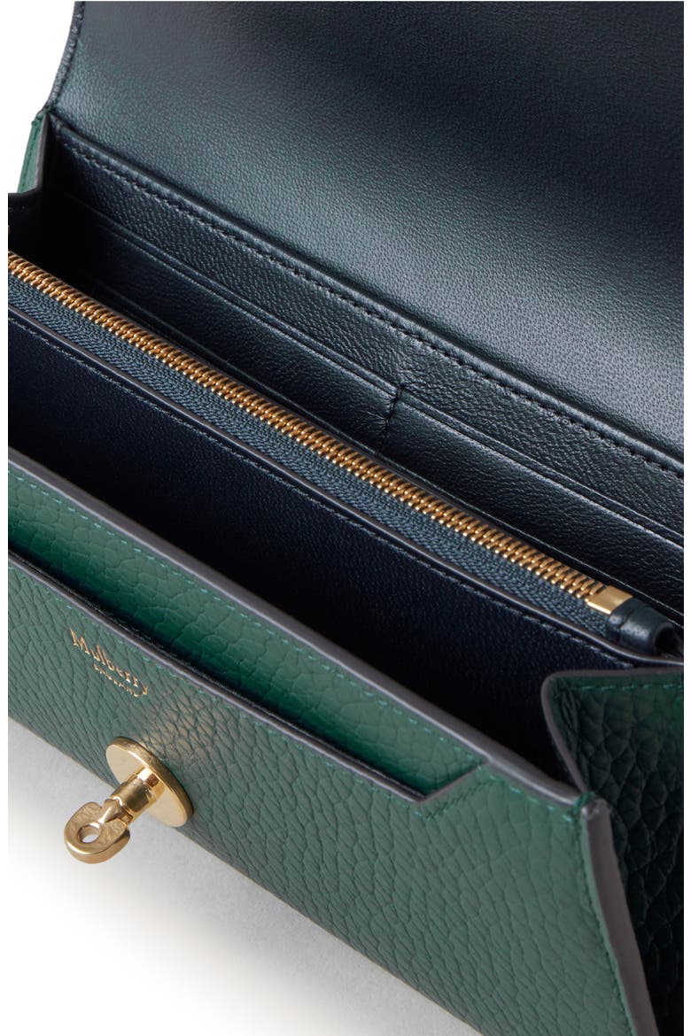 Darley Leather Wallet, Alternate, color, MULBERRY GREEN
