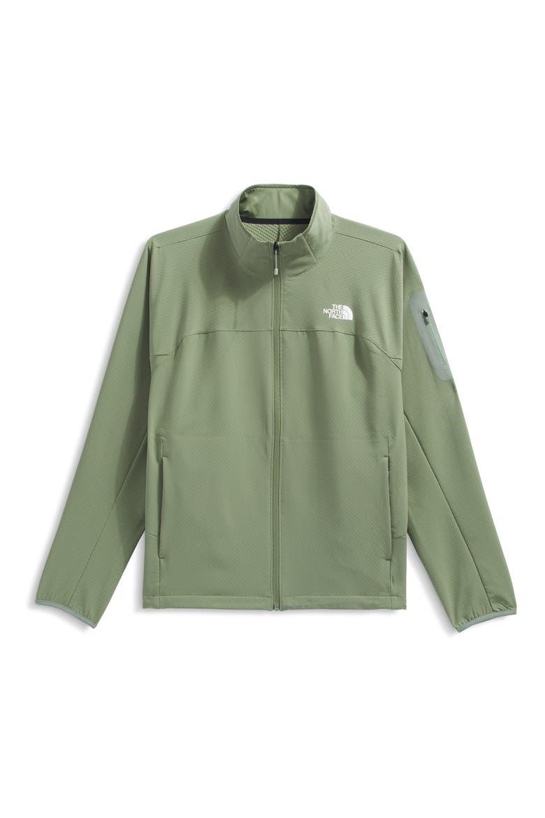 Tek Approach Water Repellent Jacket, Alternate, color, BARK MIST/ SLATE MOSS