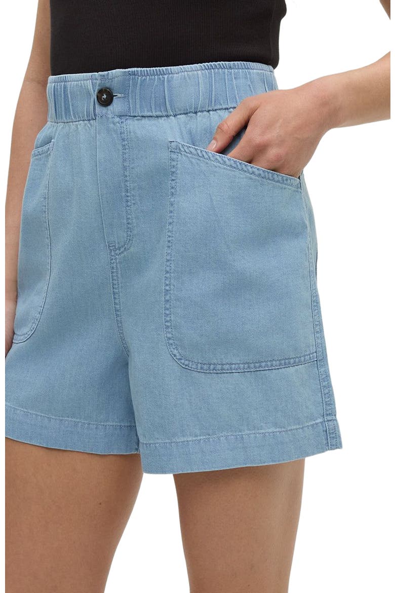 Denim Cascades Short, Alternate, color, Light Wash