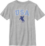 Lost Gods Boy's Lost Gods USA Star Rodeo Graphic T-Shirt