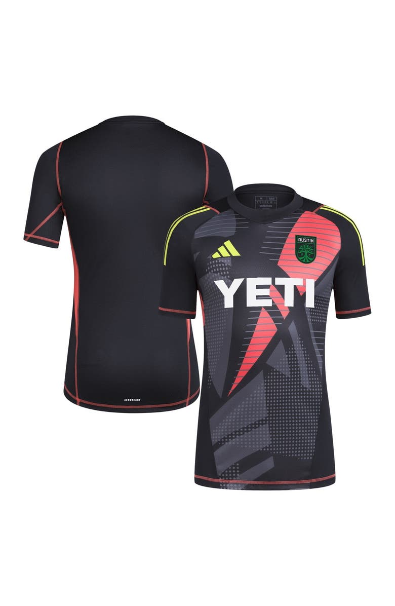 adidas Men's adidas Black Austin FC 2024 Goalkeeper Jersey, Main, color, Black