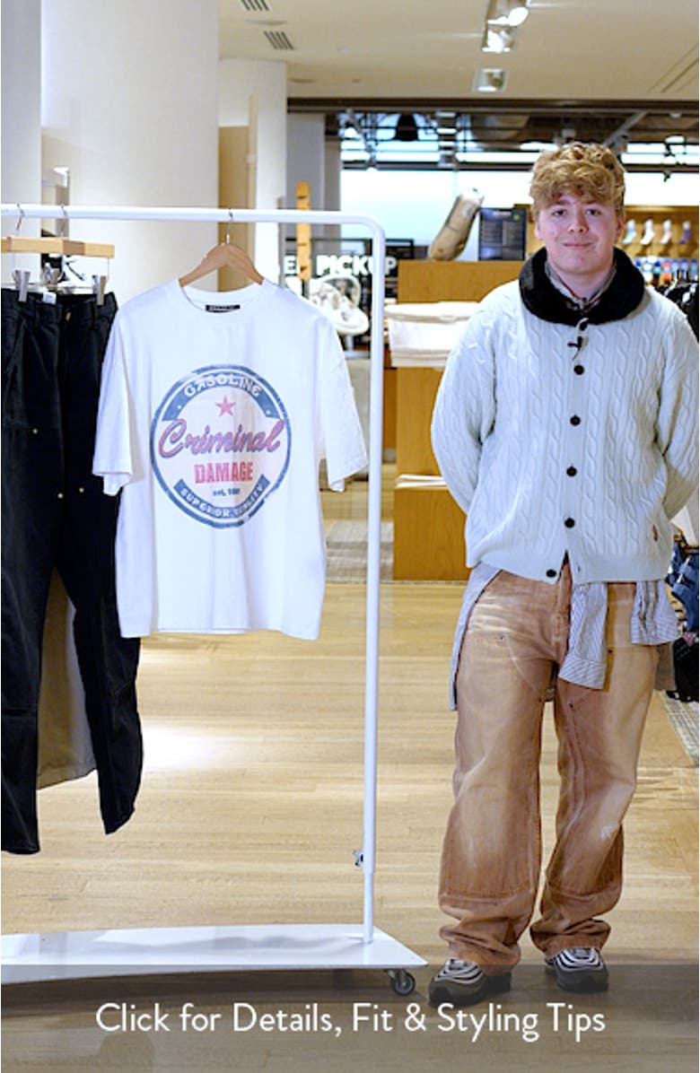 Gasoline Graphic T-Shirt, sales video thumbnail