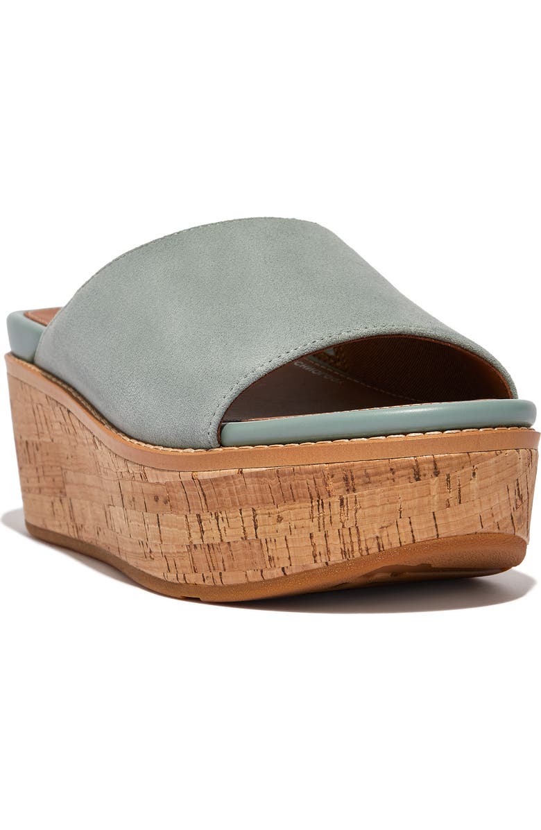 FitFlop Eloise Platform Wedge Slide Sandal, Main, color,