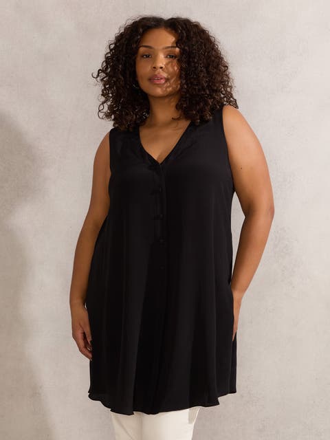 Split Front Tunic