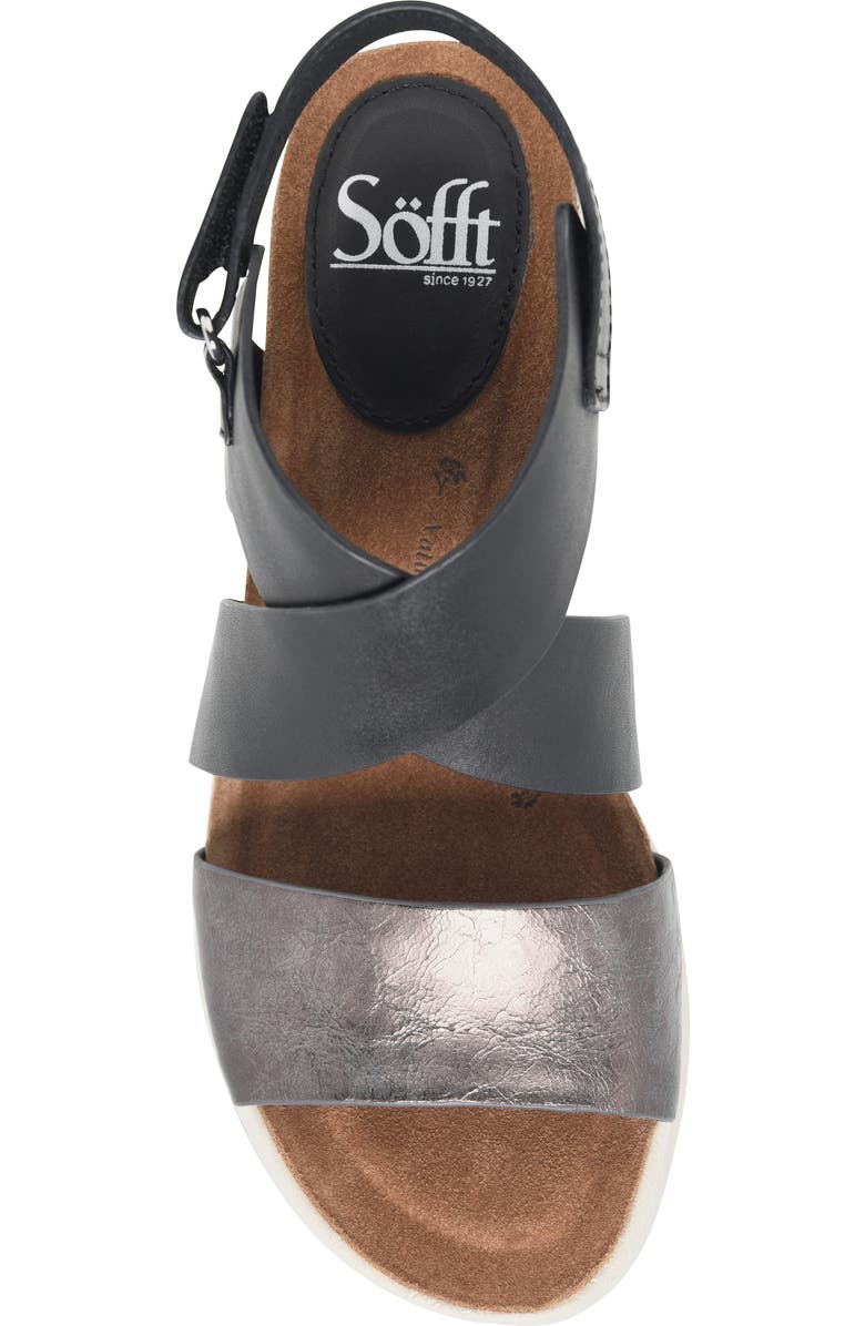 Söfft Charday Platform Sandal, Alternate, color,
