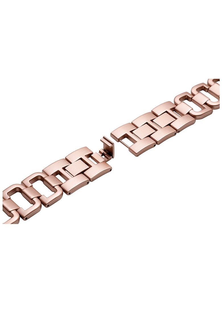Tiana Rose Gold IP Apple Watch® Watchband, Alternate, color, ROSE GOLD