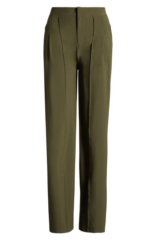 Zella Impress High Waist Pants In Olive Night