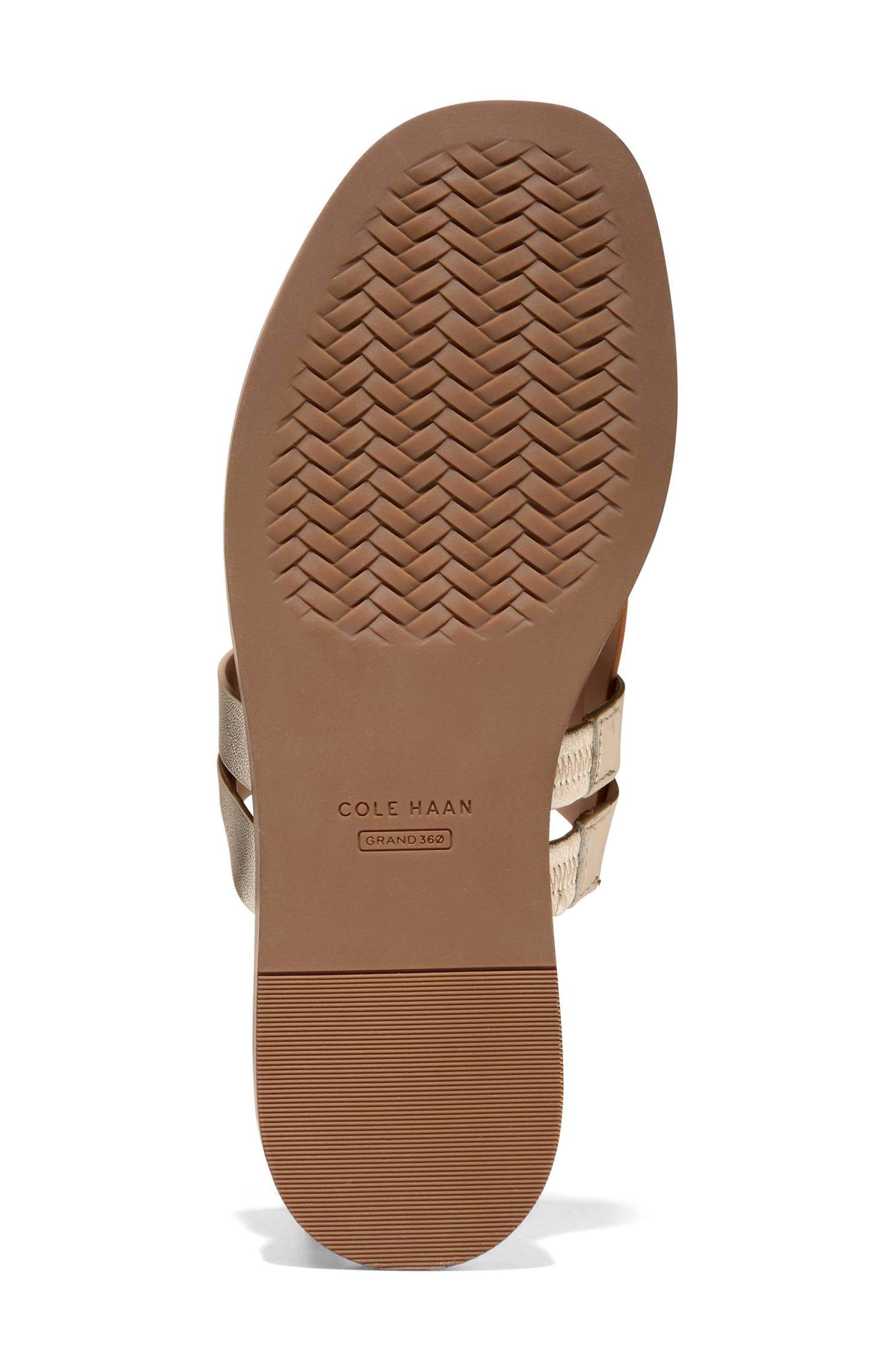 Estella Slingback Leather Sandal, Alternate, color, SOFT GOLD LEATHER / BISCUIT