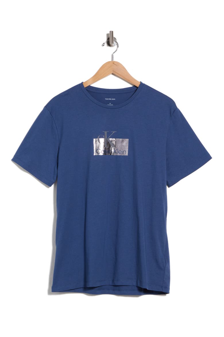 Box Graphic T-Shirt, Alternate, color, DARK DENIM