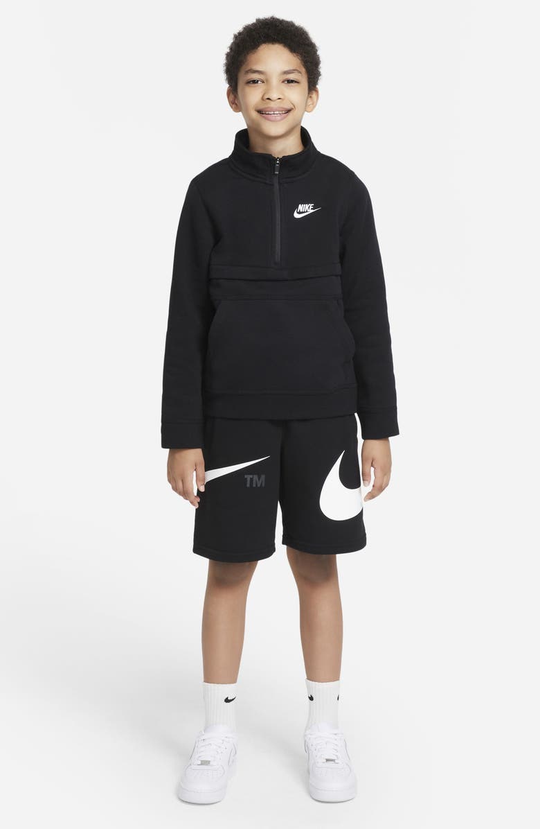 Nike Kids' Sports Club Half Zip Fleece, Alternate, color, 