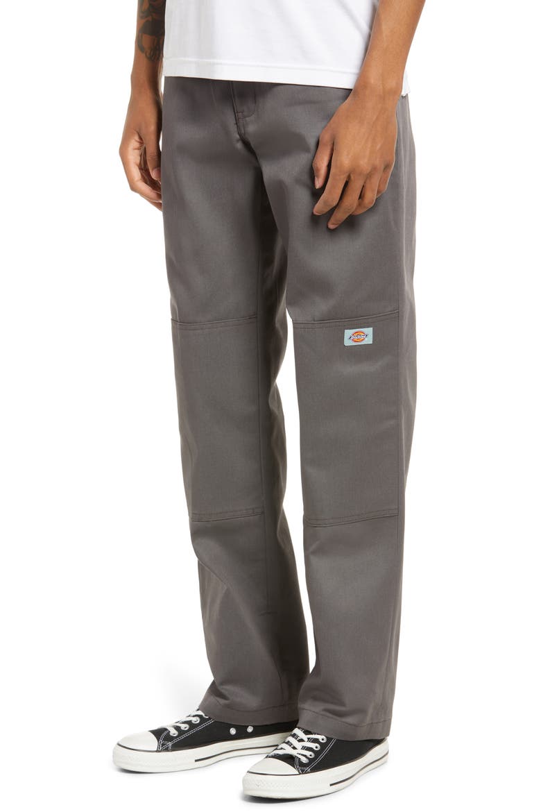 Men's R2R Slim Straight Double Knee Pants, Alternate, color, SLATE
