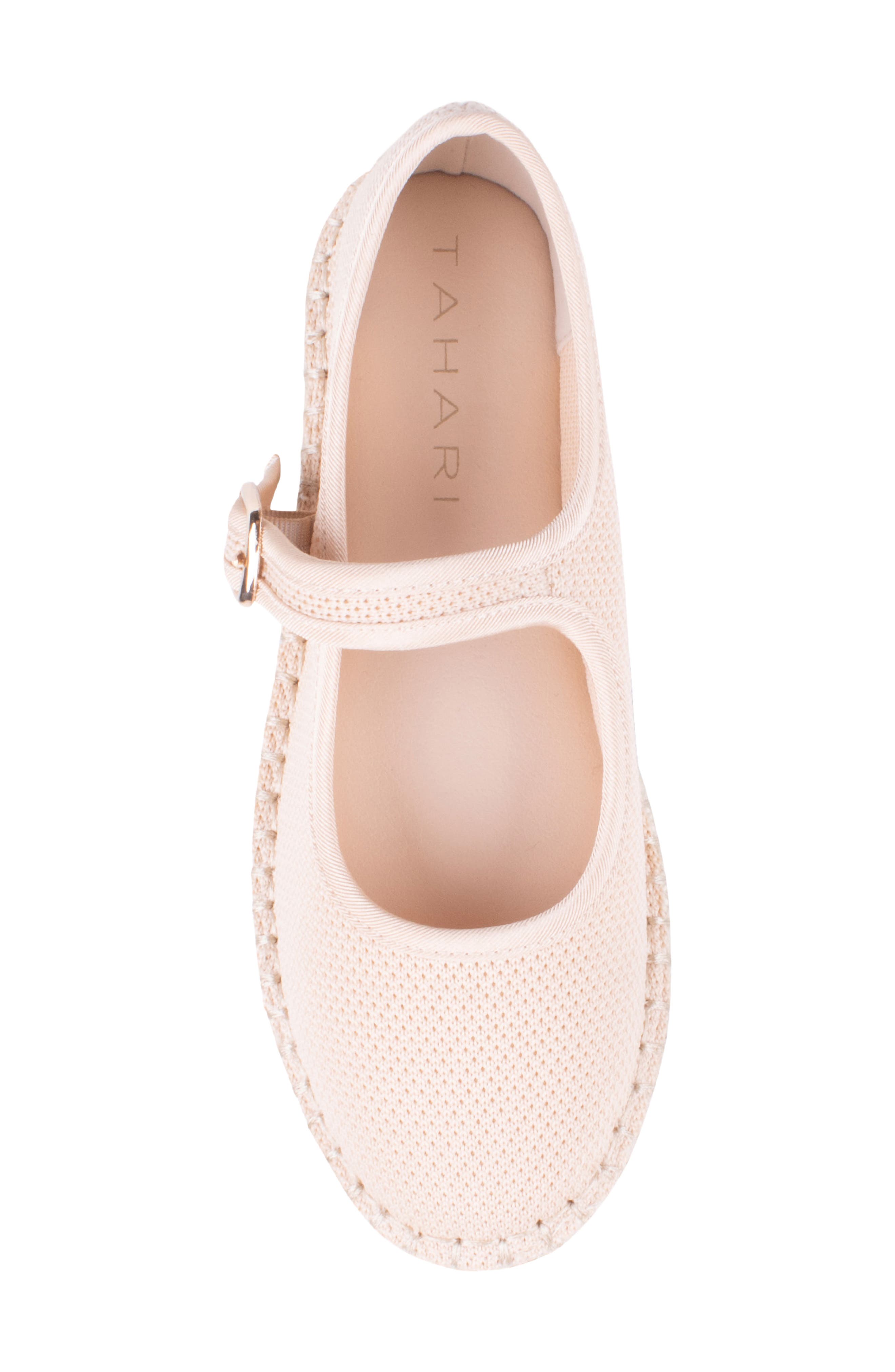 Willow Esapdrille Mary Jane Flat, Alternate, color, NATURAL