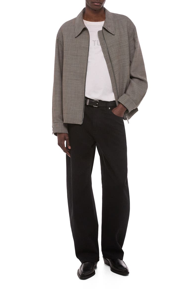 Sharkskin Shirt Jacket, Alternate, color, BEIGE MELANGE