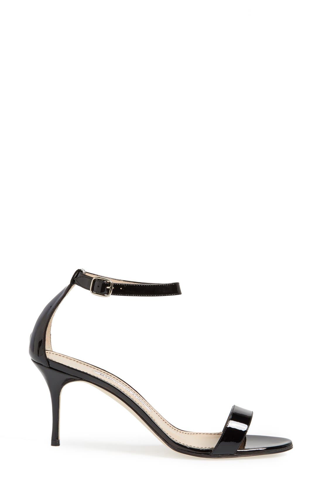 Manolo Blahnik 'Chaos' Ankle Strap Sandal, Alternate, color, 