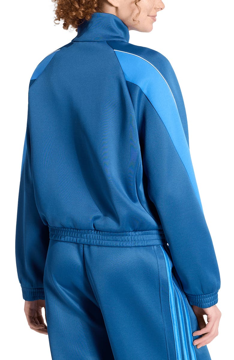 adidas Stadium Track Jacket, Alternate, color, Dusky Petrol/ Ray Blue/ White