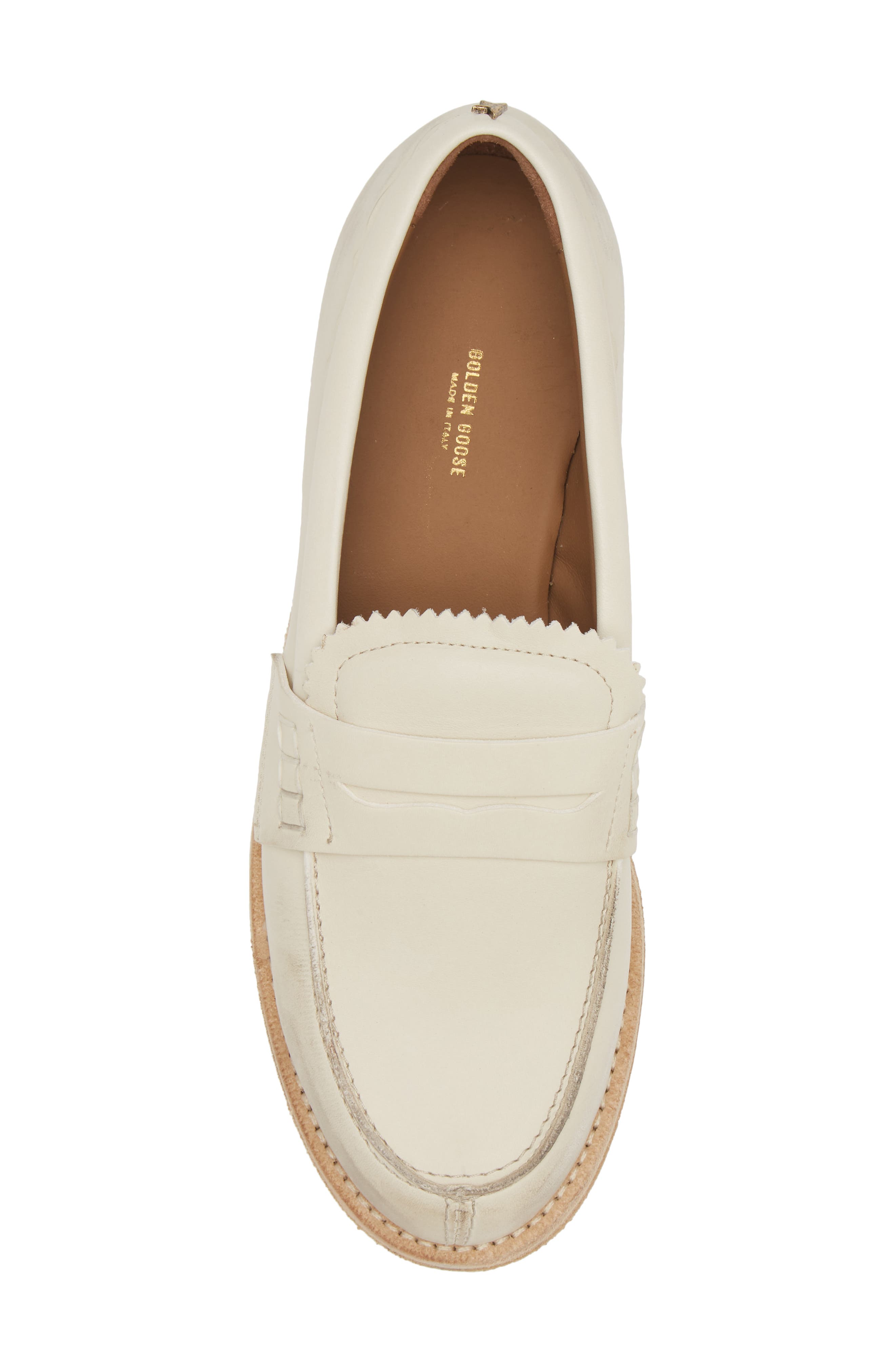 Golden Goose Jerry Loafer, Alternate, color, Buttercream