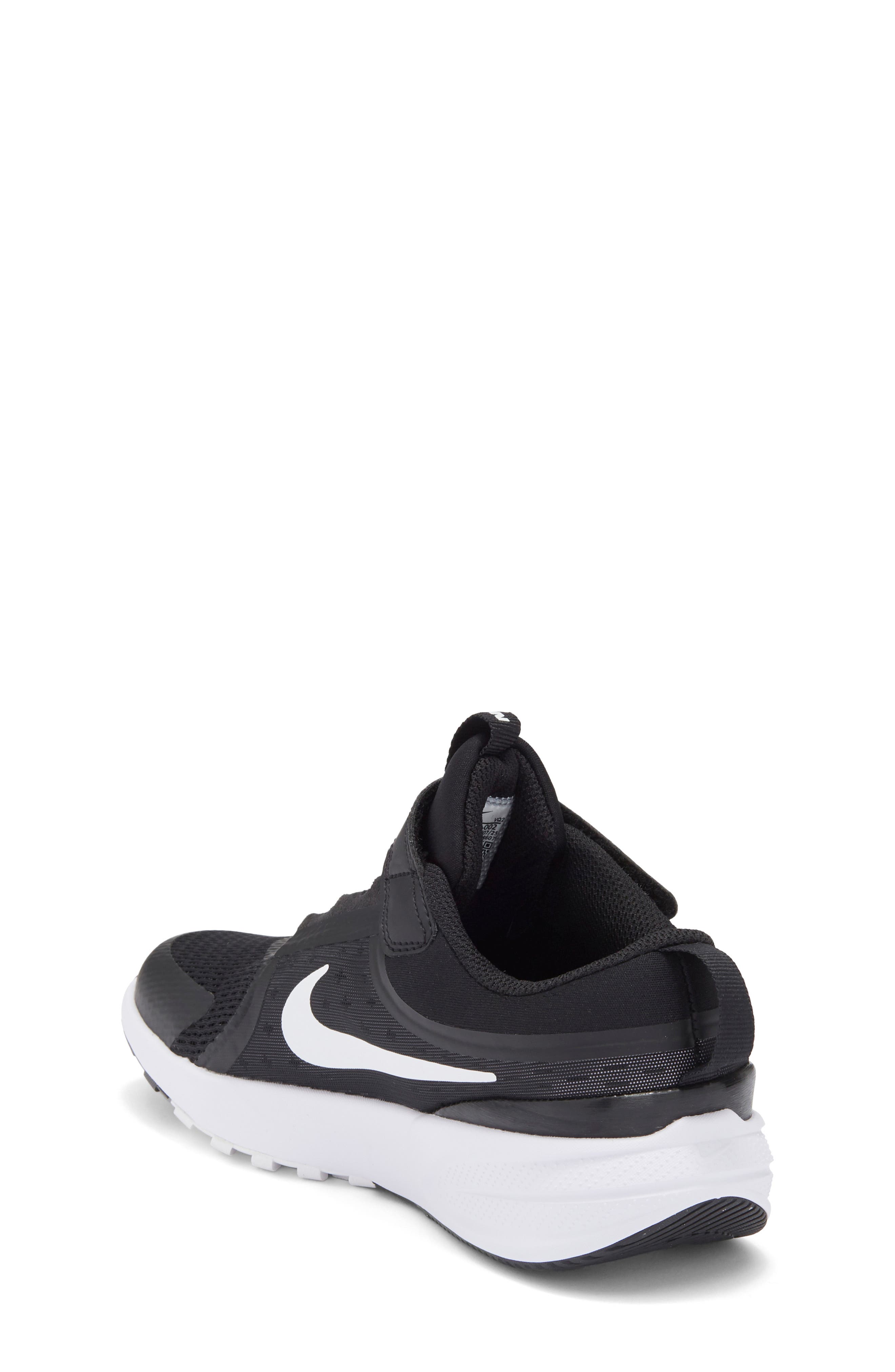 Nike Kids' Star Runner 5 Sneaker, Alternate, color, Black/ White/ White