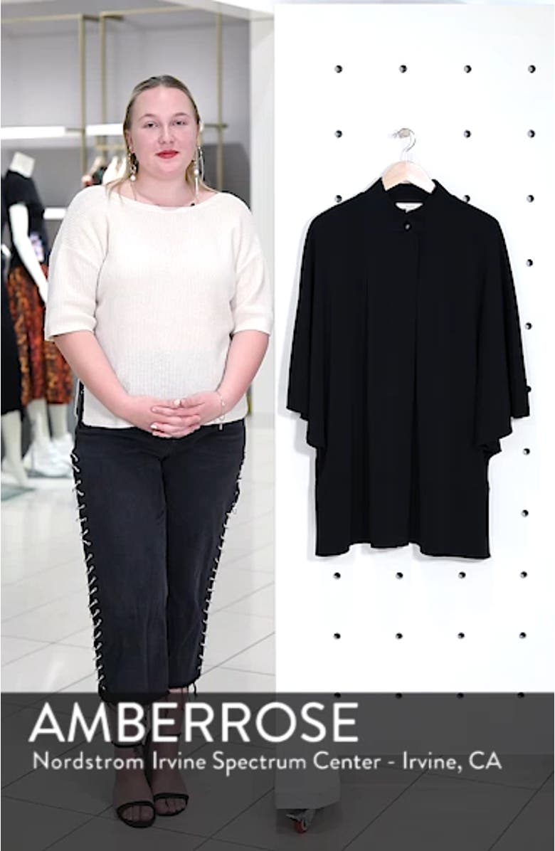 Oversize Cape Jacket, sales video thumbnail