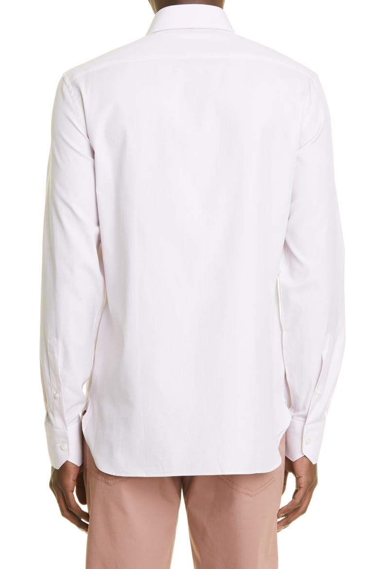 Trofeo™ Microcheck Cotton Button-Up Shirt, Alternate, color, BR PNKSTRP
