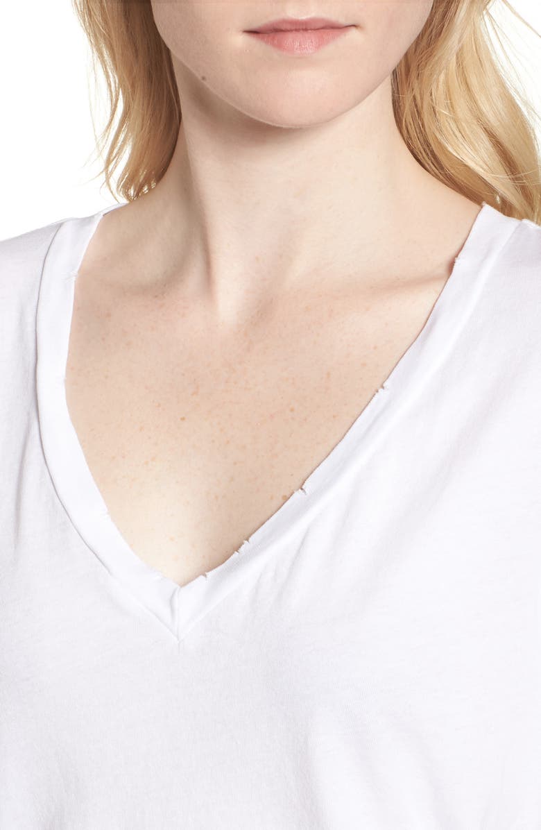 Current/Elliott The V-Neck Tee, Alternate, color, 